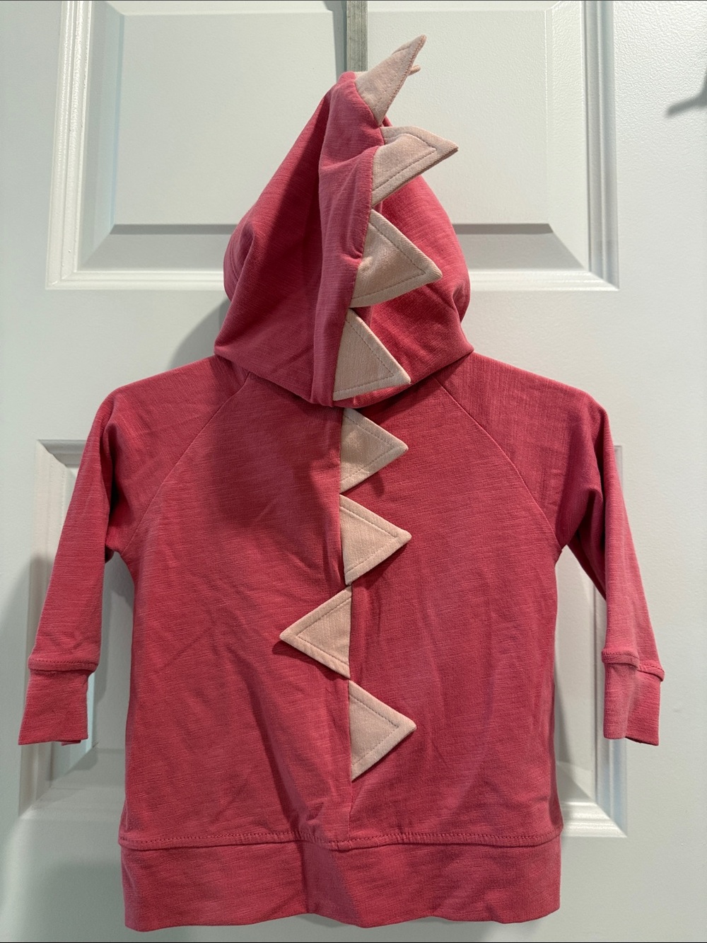 Kate Quinn dino zip hoodie | rose petal